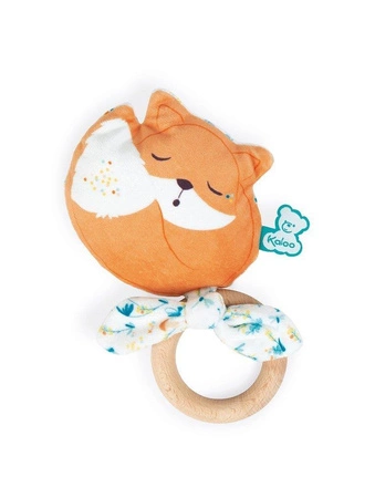 Kaloo Gryzak grzechotka Lisek Leonard 11 cm w pudełku kolekcja Fripons