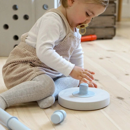 MODU Dreamer kit 12in1 – Kreatywne klocki rozwijające motorykę dużą, niebieski