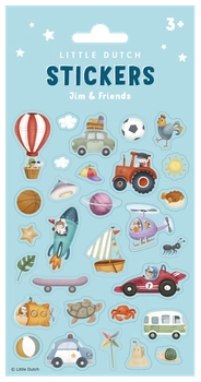 Little Dutch Naklejki Jim & friends 100747