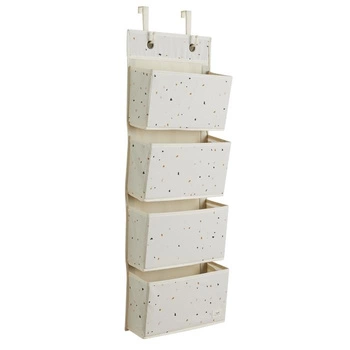 3 Sprouts Organizer Na Drzwi Wiszący Cream Recycled
