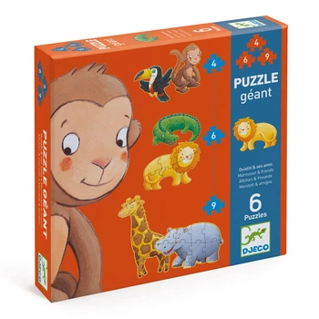 Puzzle gigant Marmoset i przyjaciele DJ07114