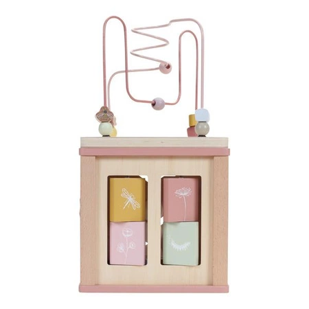 Little Dutch Kostka edukacyjna Wild Flowers FSC LD7114