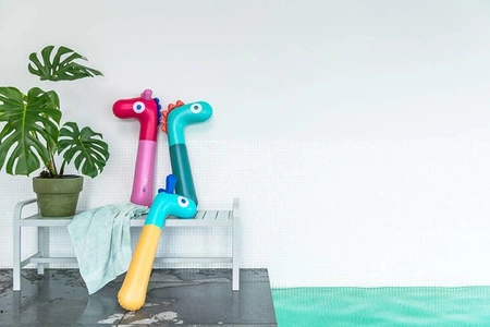 QUUT Dmuchany makaron do pływania Żyrafa