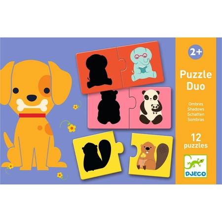 Puzzle duo CIENIE DJ08187