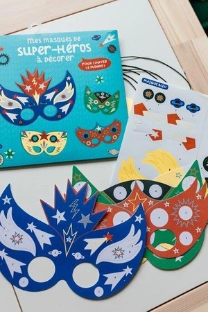 Auzou Maski do zdobienia Super bohaterowie 89299