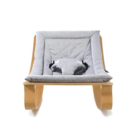 Charlie Crane Leżaczek Levo buk Sweet Grey