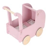 Little Dutch Drewniany wózek dla lalek z pościelą FSC LD7096