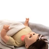 Lalka Skrallan z Ciemnymi Włosami 45 cm