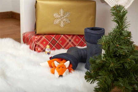 Pierwsza przytulanka pluszowy mini Lisek mała maskotka dla dzieci sigikid