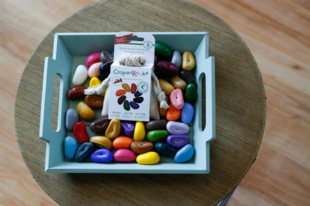 Kredki Crayon Rocks w bawełnianym woreczku - 8 kolorów