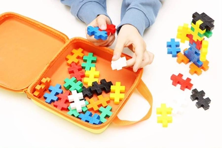 Plus-Plus, BIG Mix 15 szt. Podróżna walizka na suwak