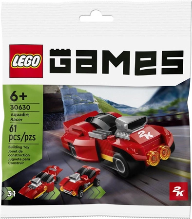 Wyścigówka Aquadirt Zestaw LEGO Games (20630) 2K  (61 elem.)