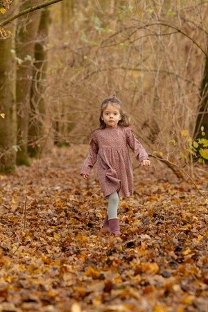 Little Dutch Rajstopy 2-pak Sand / Warm rose rozm. 74/80