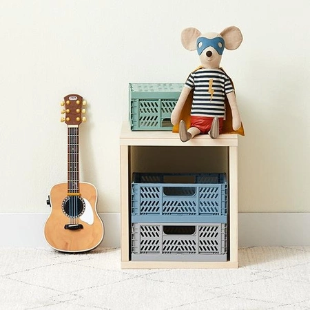 3 Sprouts Skrzynka na Zabawki Składana Medium Green