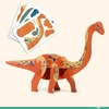 Zestaw artystyczny "ŚWIAT DINOZAURÓW" 6w1  DJ09331