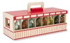 Przenośnia drewniana Stajnia z 8 Figurkami Koni Melissa and Doug 13744-MD