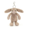 JellyCat - Breloczek Króliczek Beżowy 18 cm