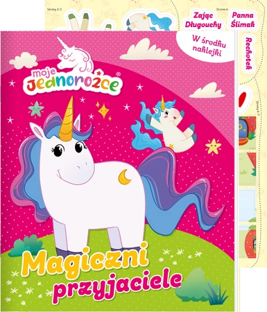 Magiczni przyjaciele. Moje Jednorożce. Activity z naklejkami