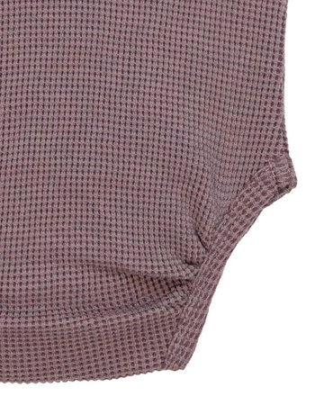 Lodger Body kopertowe niemowlęce długi rękaw bawełniane wrzosowe Ciumbelle Rose r. 62