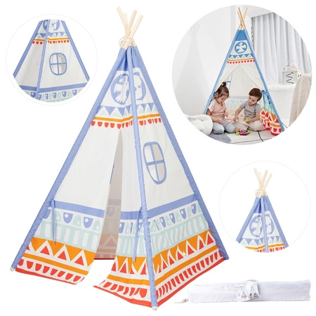 CLASSIC WORLD Drewniany Namiot Teepee