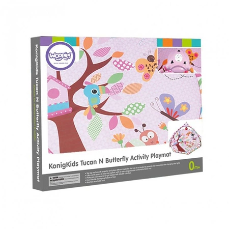 WOOPIE Interaktywna Mata Edukacyjna Sensoryczna 8 Melodii z Projektorem Tucan