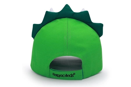FlapJack Czapka z Daszkiem Dziecięca 3D Dino UPF50+