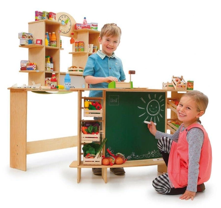 Drewniany sklep Premium XL Erzi 10059 odgrywanie ról