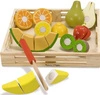 Cutting Fruit drewniane owoce do krojenia 14021-Melissa & Doug, zabawy w kuchnie dla dzieci