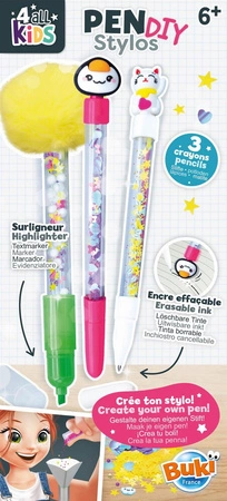 Zestaw DIY - długopisy i mazak KAWAI FK008