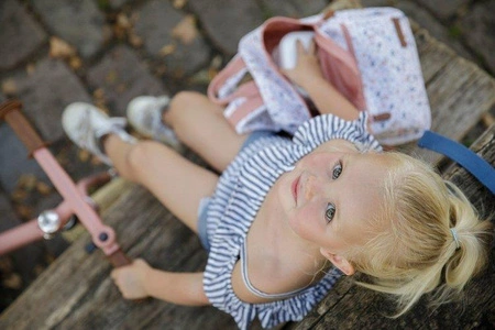 Little Dutch Rower biegowy Róż Mat LD8000