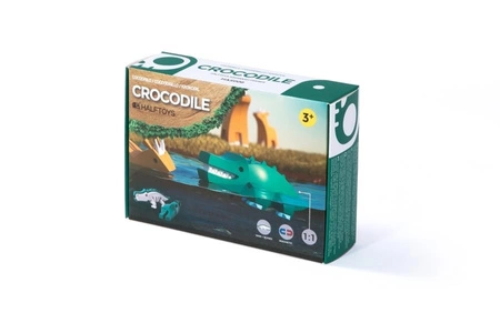 Halftoys Magnetyczny Składany Krokodyl