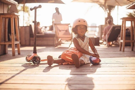 SCOOTANDRIDE Kask S-M dla dzieci 3+ Rose