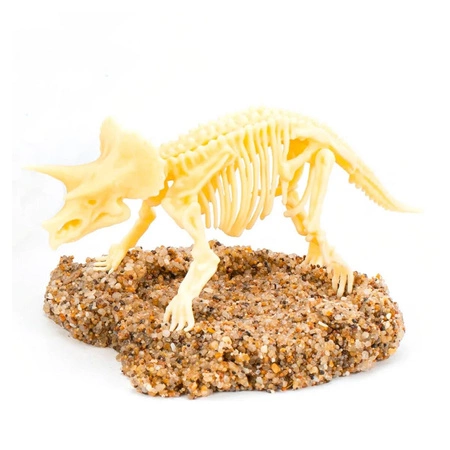 Szkielet dinozaura, Foremki, Wykopaliska, Triceratops, Zestaw naukowy, GeoSafari Jr.