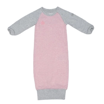 Juddlies Organic Raglan Piżama Pink 0-3 M