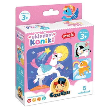 Puzzle Układam koniki