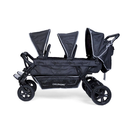 Childhome Wózek sześcioosobowy Sixseater Black
