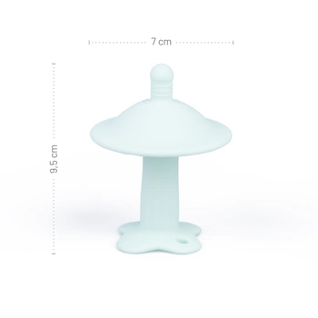 Gryzak logopedyczny grzybek zielony - Giligums