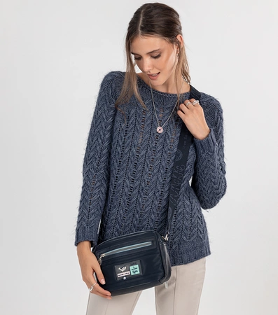 Torebka zaokrąglona z kieszonką | Anekke Ocean