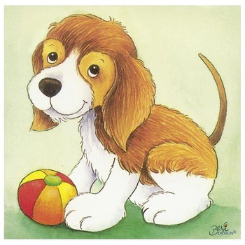 Klocki obrazkowe, młode zwierzątka, goki