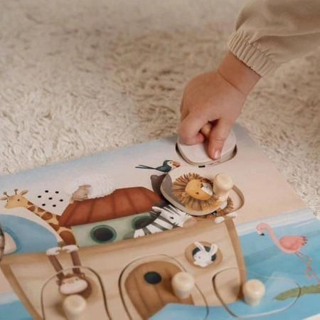 Little Dutch Puzzle dźwiękowe Arka Noego FSC LD7056