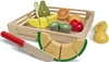 Cutting Fruit drewniane owoce do krojenia 14021-Melissa & Doug, zabawy w kuchnie dla dzieci