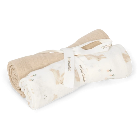 Little Dutch Otulacze muślinowe 70x70 cm Forest Treasures & Sage