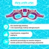 Okulary do pływania dla dzieci Kotek różowy 3+, Aqua2ude