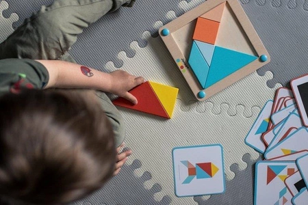 Drewniana układanka Tangram Essentiel, Janod