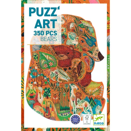 Puzzle artystyczne NIEDŹWIADKI 350 elem. DJ07661