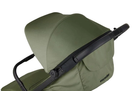 Easywalker Miley² Kompaktowy wózek spacerowy z torbą transportową Sage Green