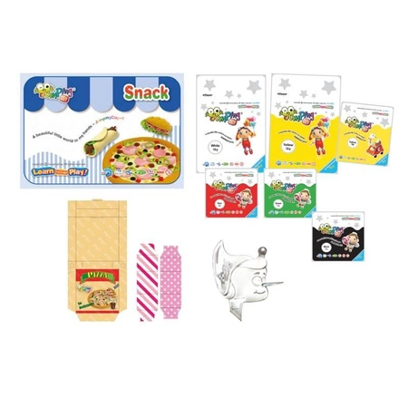 Jumping Clay | Zestaw kreatywny Piekarnia - Przekąski