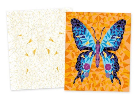 Zestaw kreatywny Malowanie po numerach Owady 2 obrazy Misterix 7+, Janod