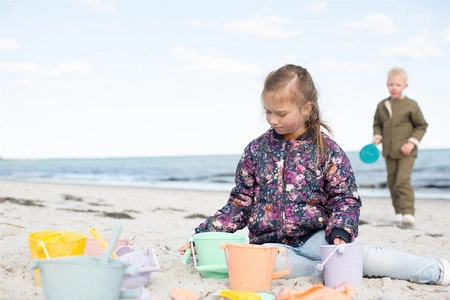 Składane wiaderko do wody i piasku Scrunch Bucket - Lila