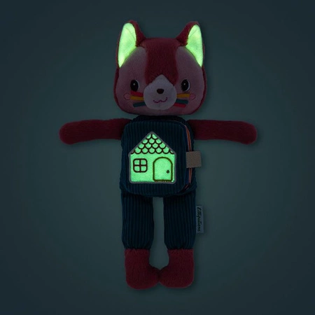 Lilliputiens Przytulanka z książeczką Kotka Jeanne 6 m+